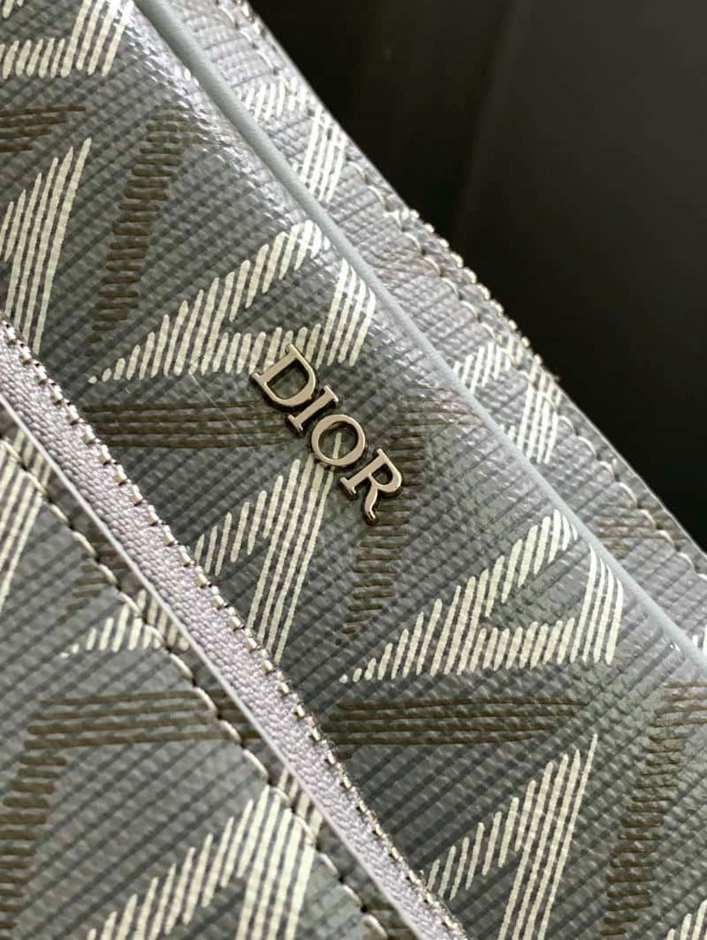 Dior Crossbody Bag – Grey Monogram