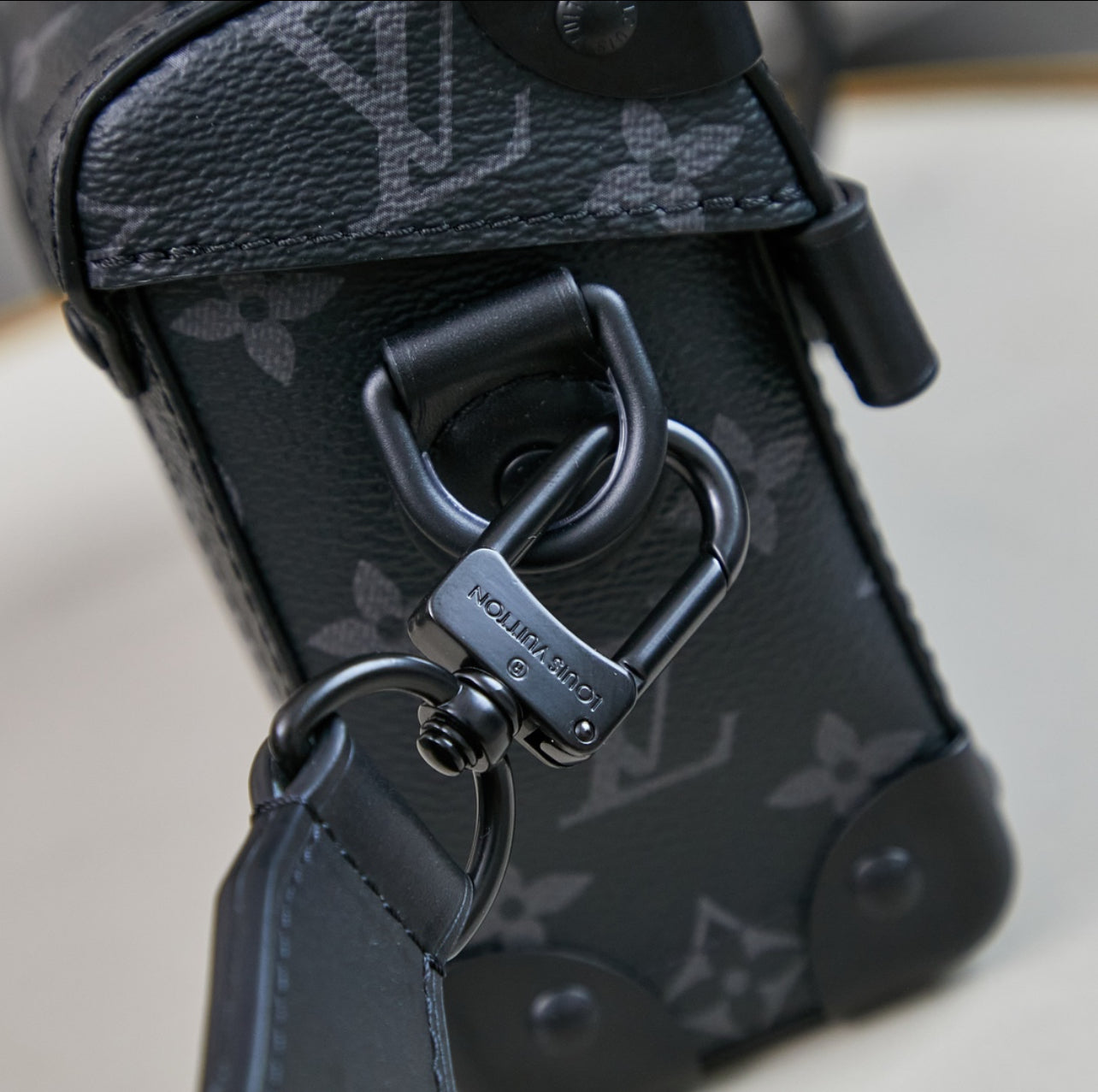Louis Vuitton Soft Trunk Crossbody Bag – Monogram Eclipse