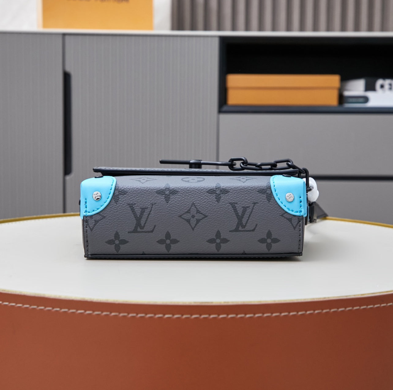 Louis Vuitton LV Aerogram Pilot Slingbag – Grey & Blue