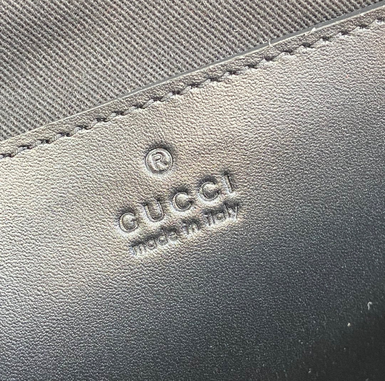 Gucci GG Supreme Crossbody Bag – Black Monogram