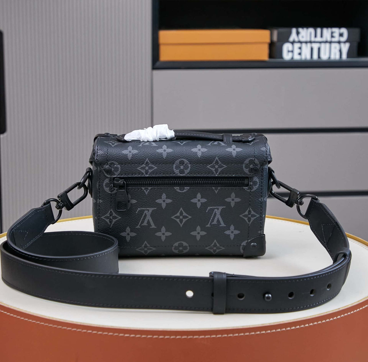 Louis Vuitton Soft Trunk Crossbody Bag – Monogram Eclipse