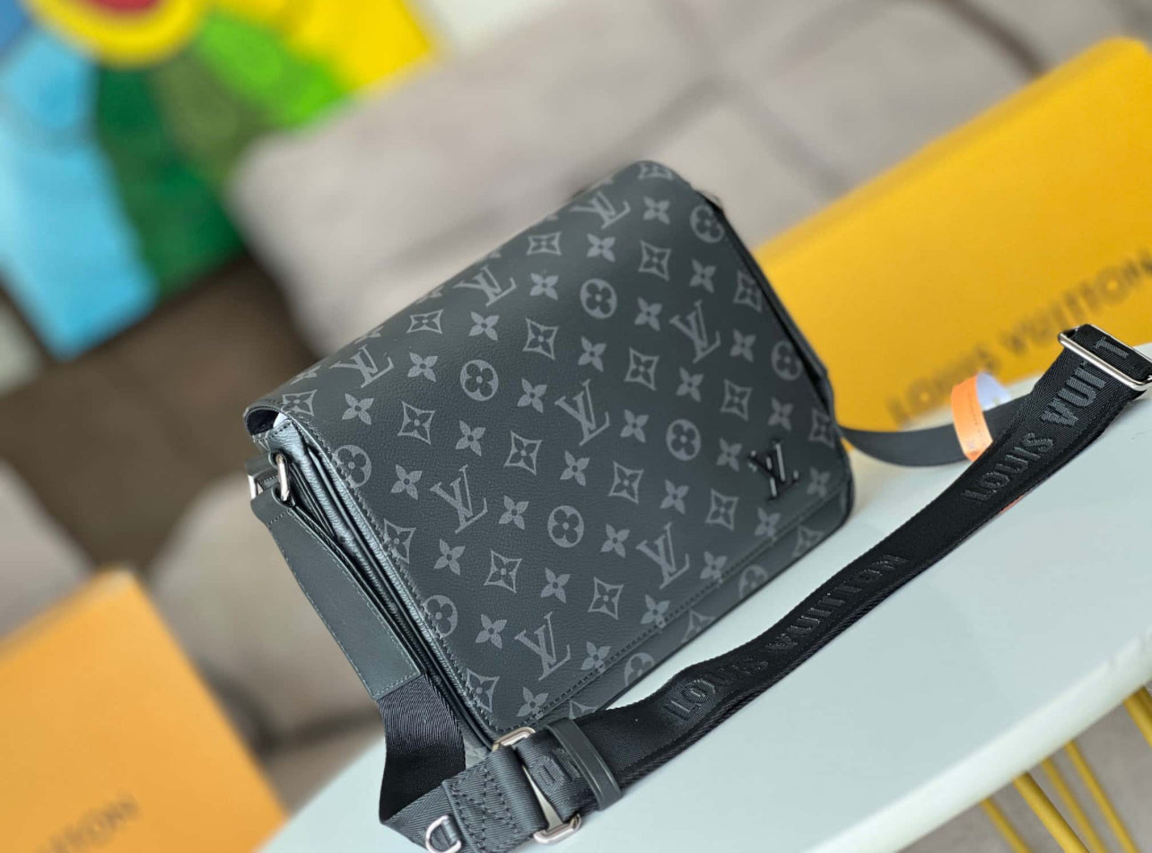 Louis Vuitton Aerogram Pilot Sling Bag – Monogram Eclipse