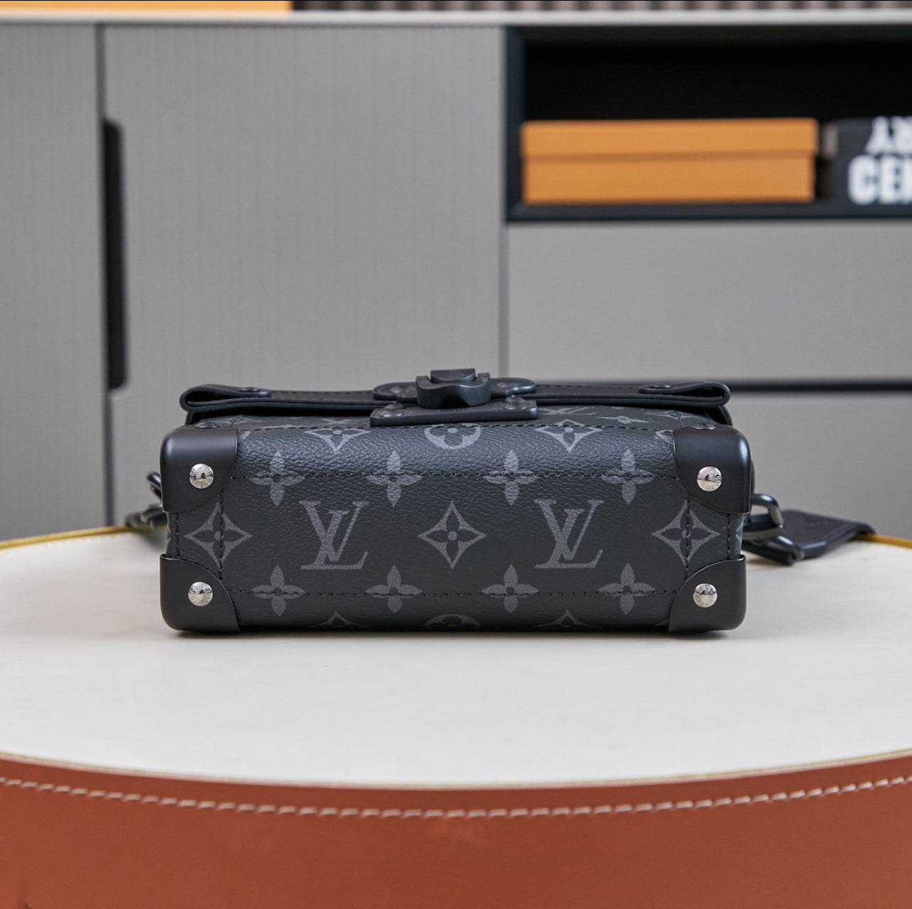 Louis Vuitton Soft Trunk Crossbody Bag – Monogram Eclipse