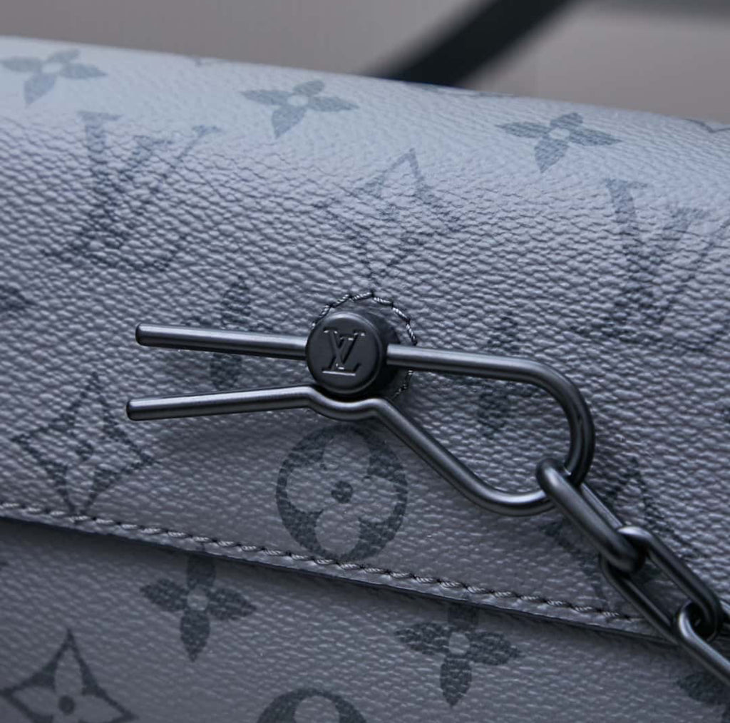 Louis Vuitton LV Aerogram Pilot Slingbag – Grey & Blue
