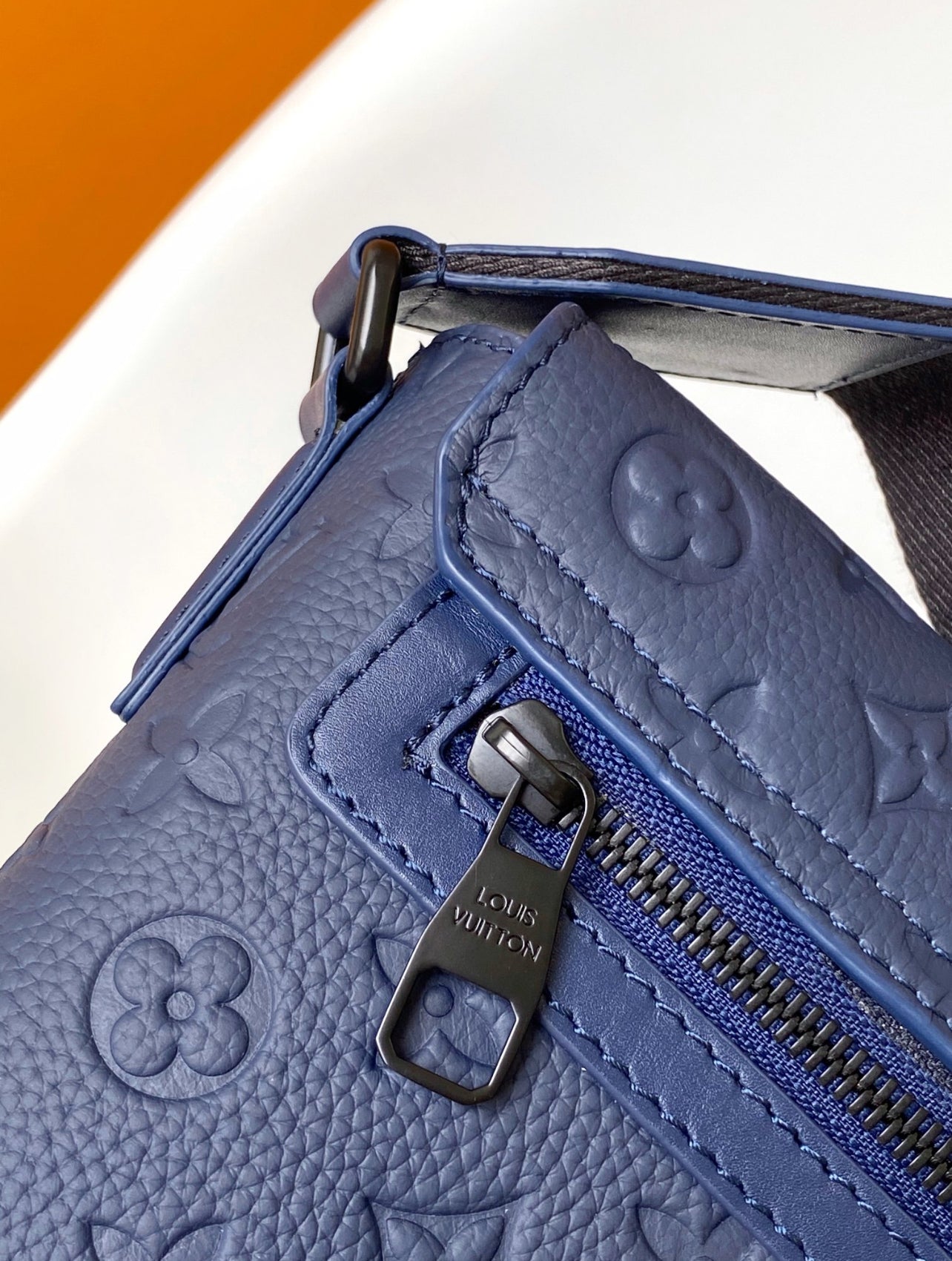 Louis Vuitton Monogram Sling Bag Set – Navy Blue | 100% Authentic