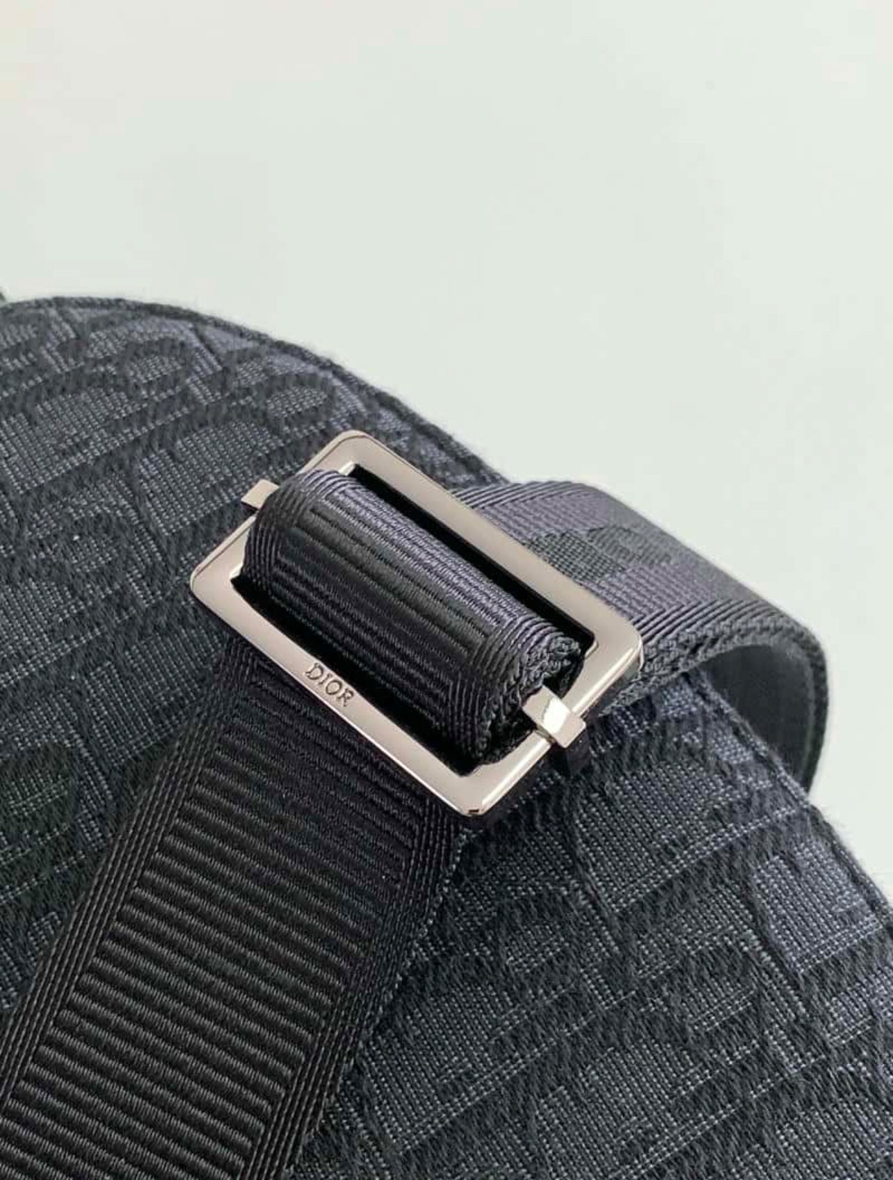 Dior Black Oblique Saddle Pouch Bag – 100% Authentic