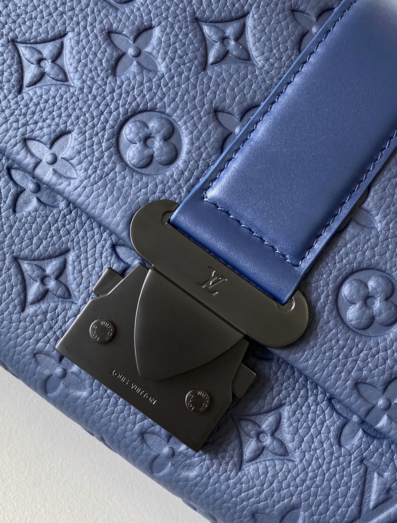 Louis Vuitton Monogram Sling Bag Set – Navy Blue | 100% Authentic