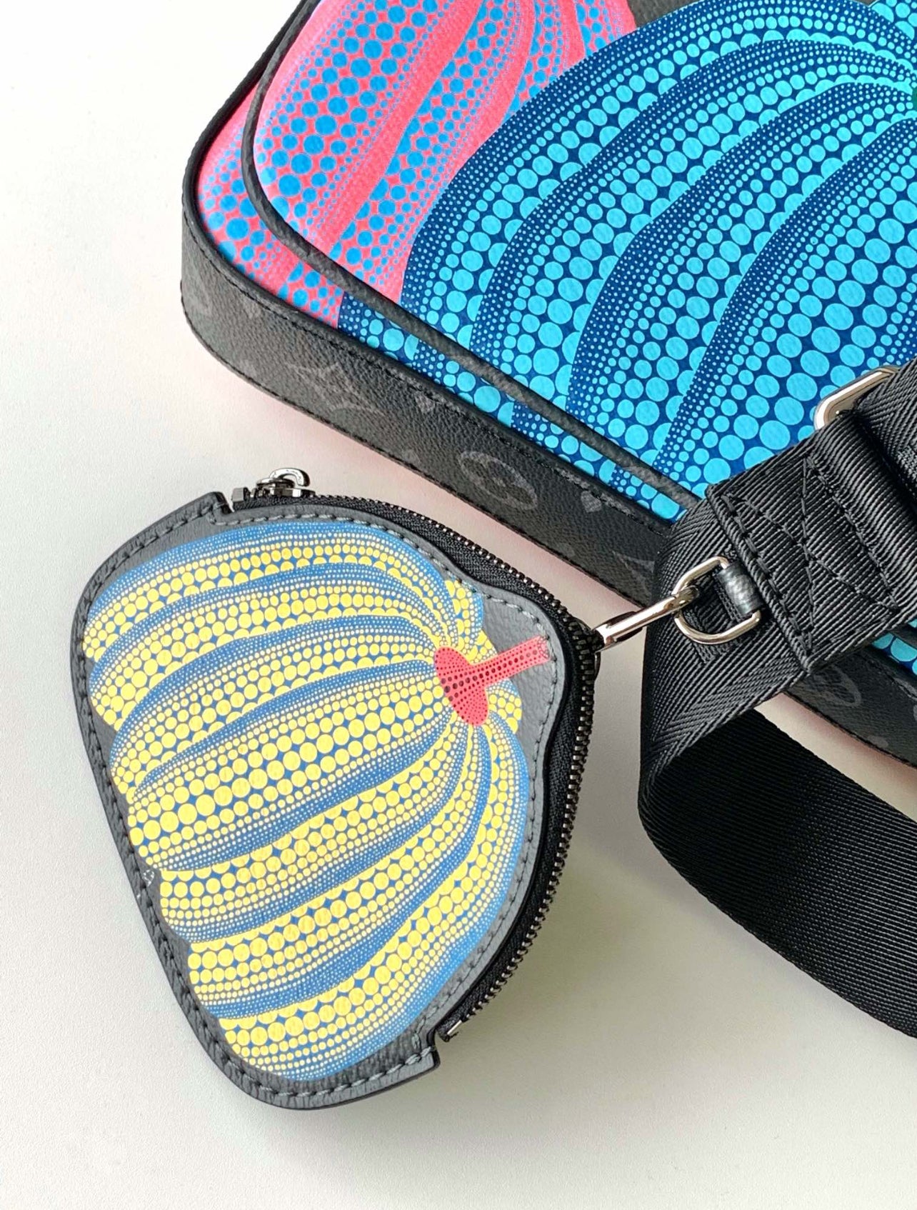 Louis Vuitton x Yayoi Kusama Trio Crossbody Bag | Limited Edition | Vegan Leather