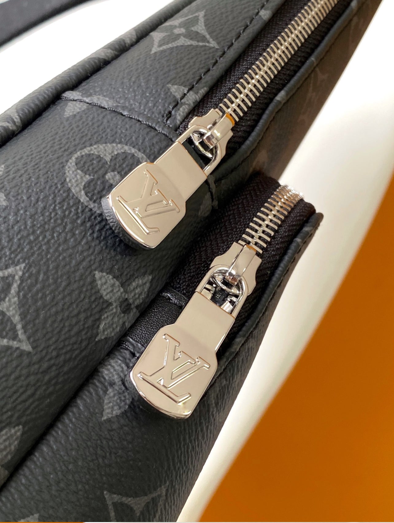 Louis Vuitton Monogram Eclipse Sling Bag | 100% Authentic – Full Set