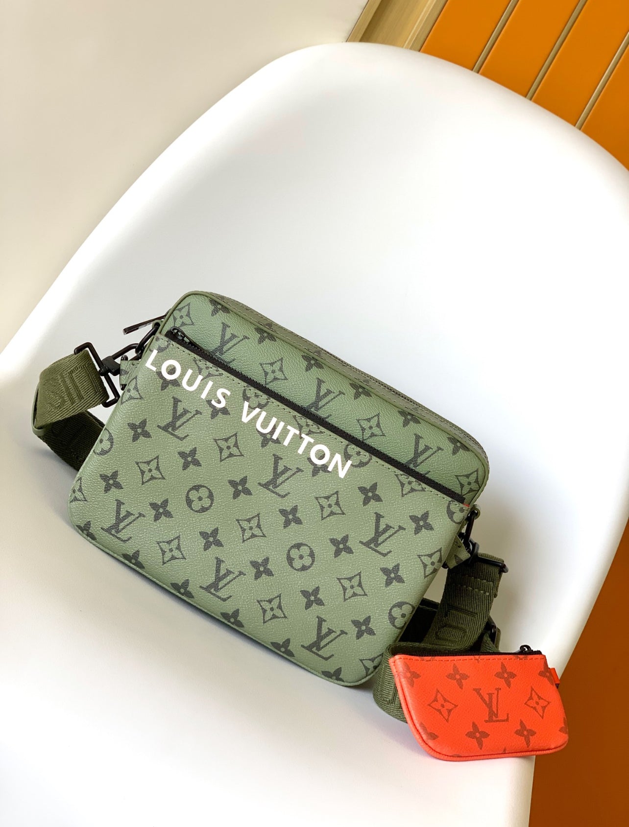 Louis Vuitton Trio Messenger Bag | Monogram Eclipse | 3-in-1 Crossbody