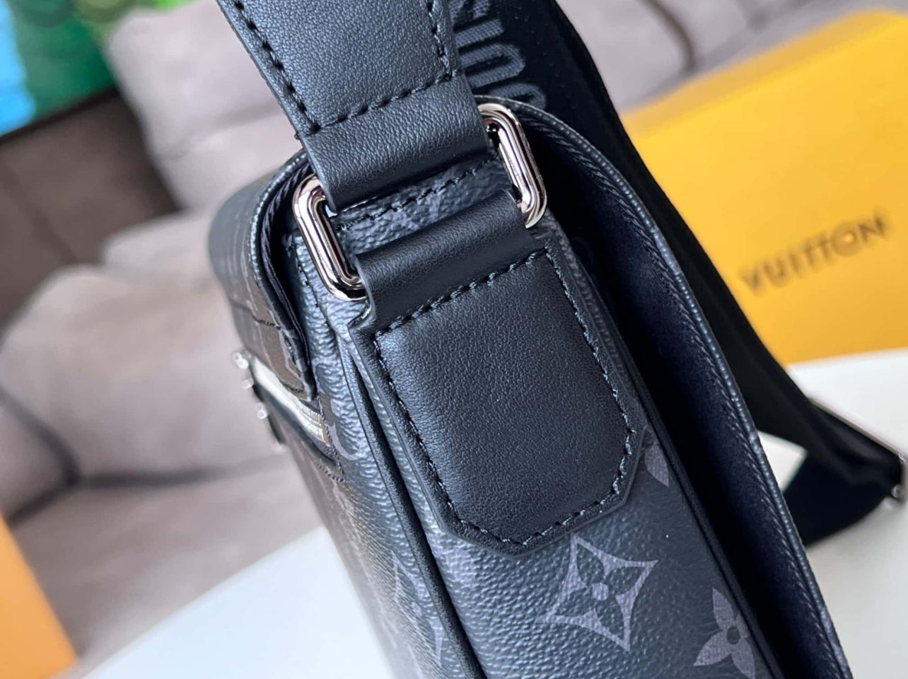 Louis Vuitton Aerogram Pilot Sling Bag – Monogram Eclipse
