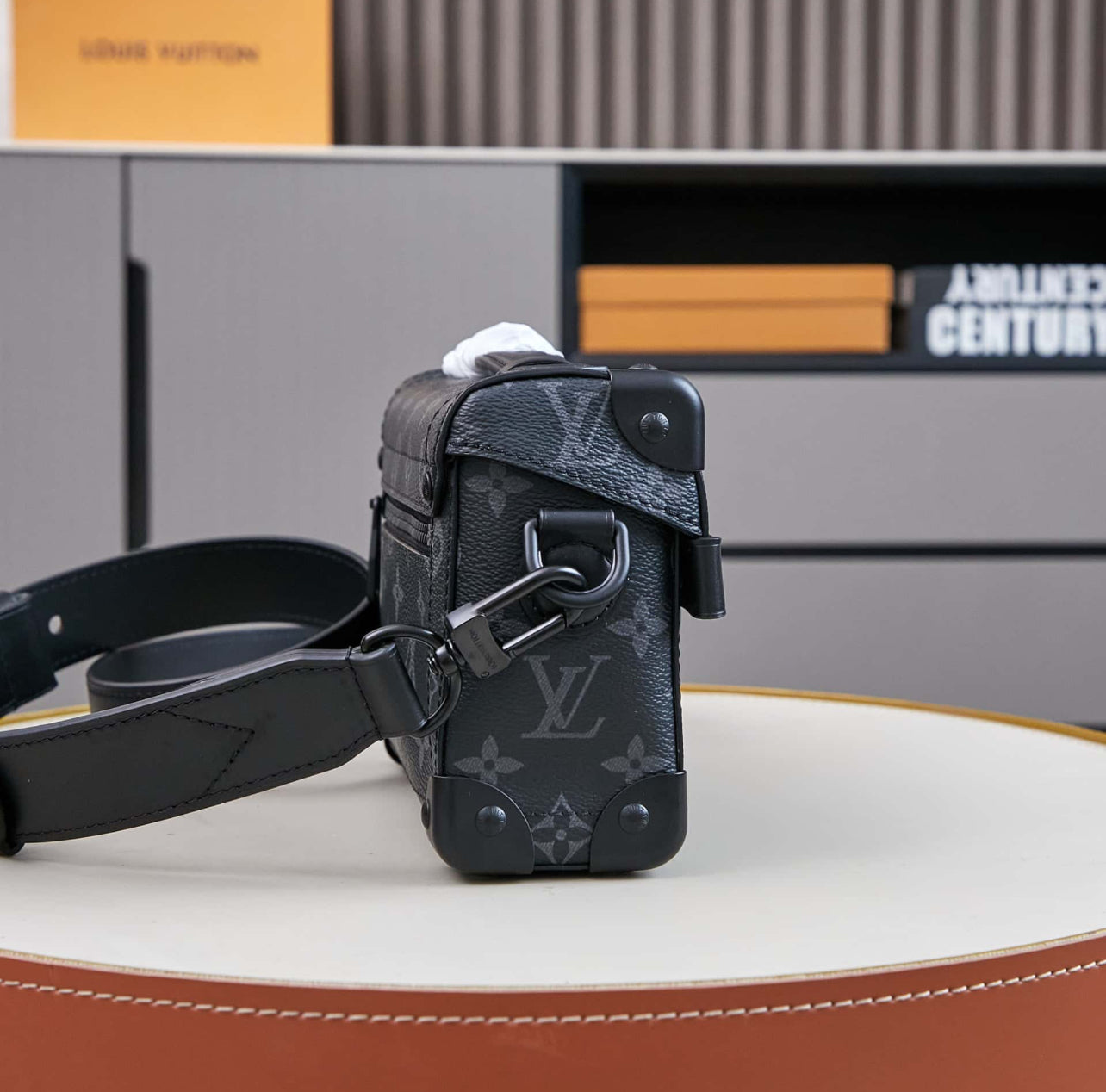 Louis Vuitton Soft Trunk Crossbody Bag – Monogram Eclipse
