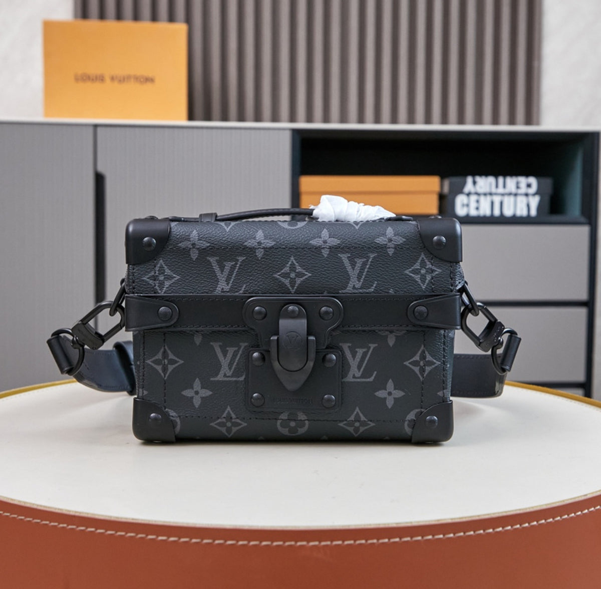 Louis Vuitton Soft Trunk Crossbody Bag – Monogram Eclipse