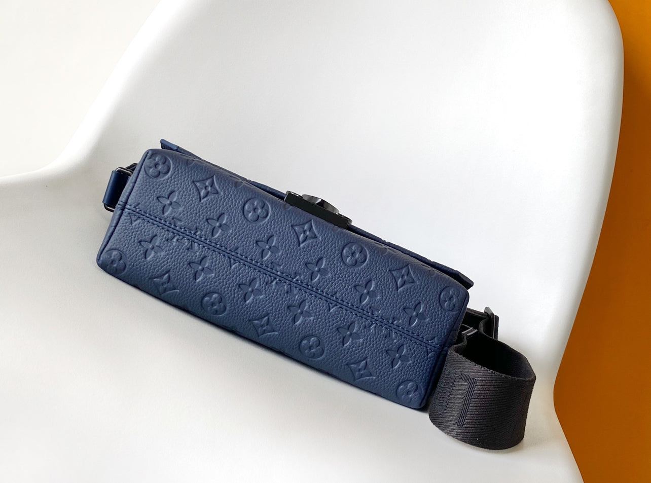 Louis Vuitton Monogram Sling Bag Set – Navy Blue | 100% Authentic
