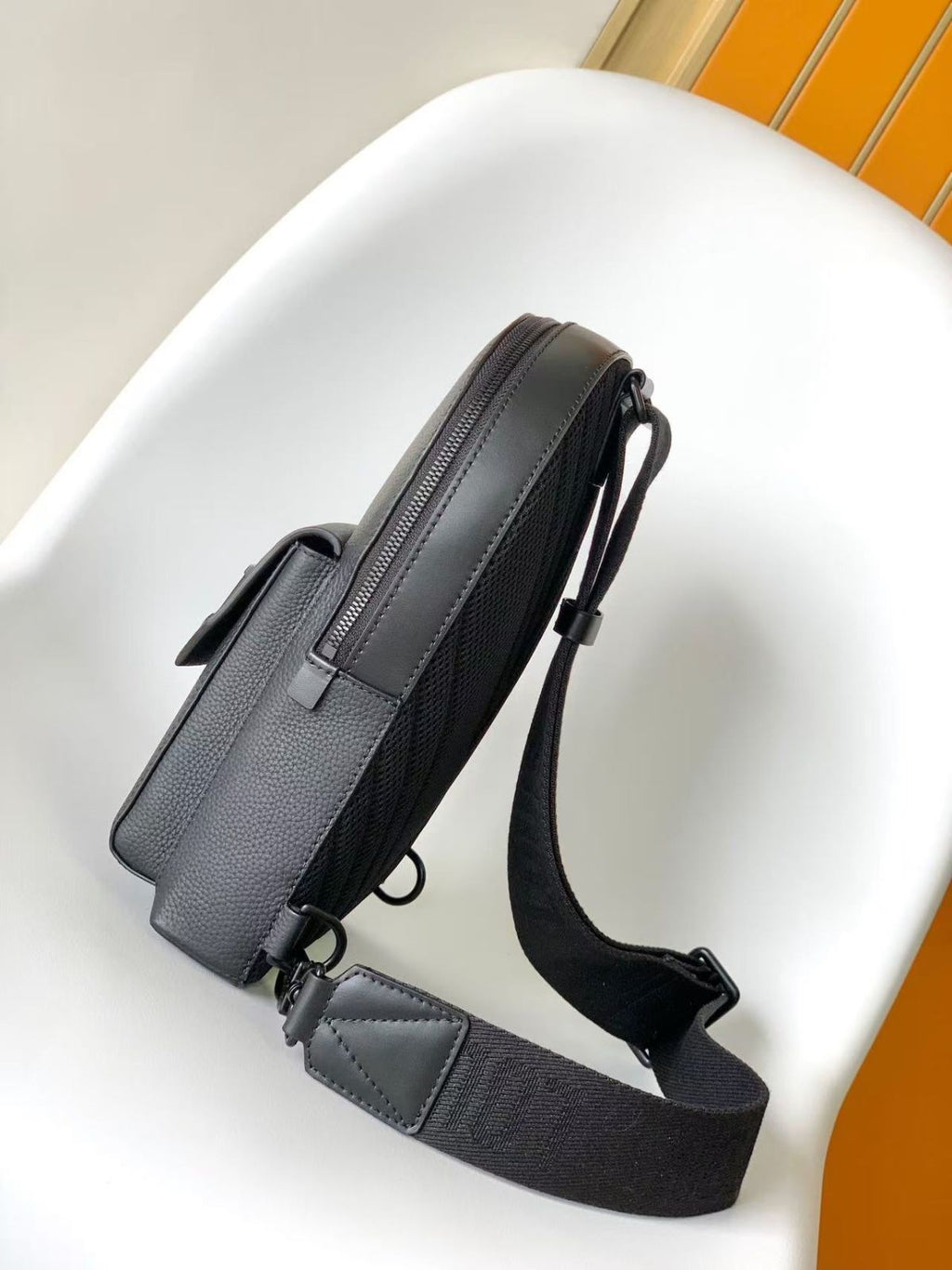 Louis Vuitton Aerogram Sling Bag - Black (Authentic)