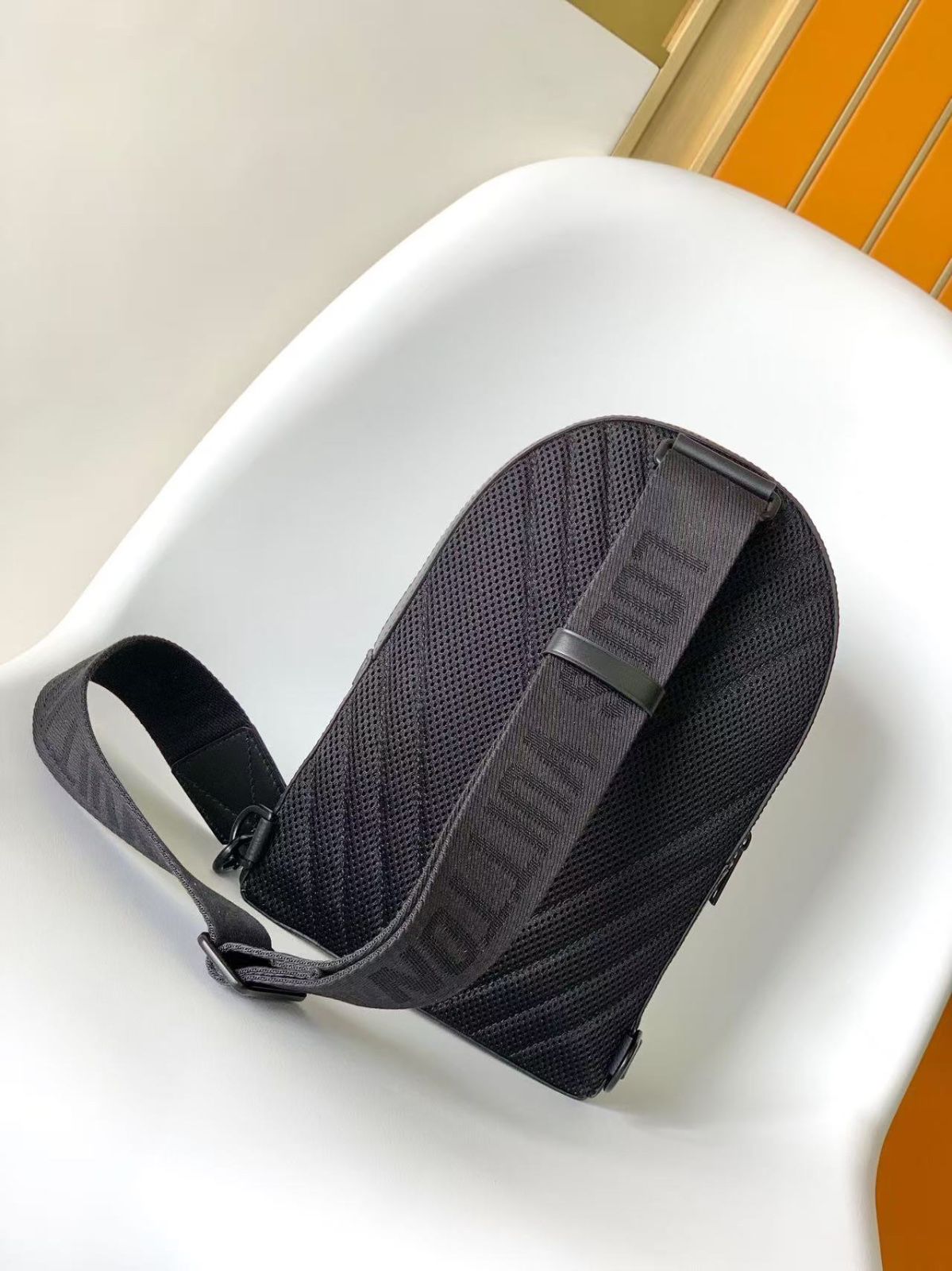Louis Vuitton Aerogram Sling Bag - Black (Authentic)